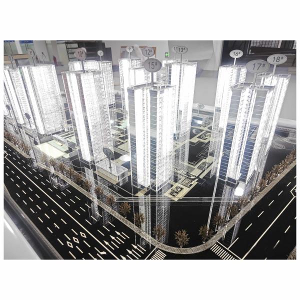 1:150 High Rise Building Scale Model Cityscape Models Architectural
