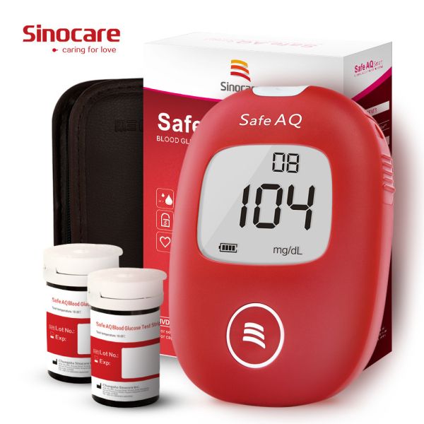 Safe Aq Smart Blood Sugar Testing Devices With 10 Test Results Memory