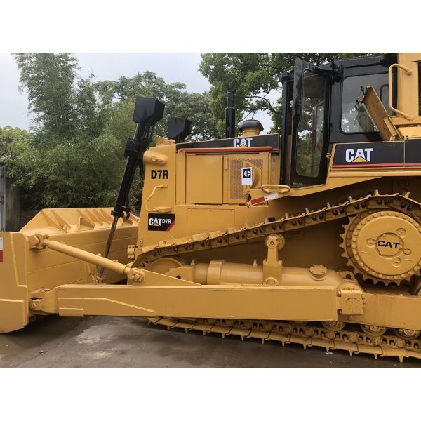 Land Clearing Cat D7R Used Bulldozer 354 HP With SU Blade