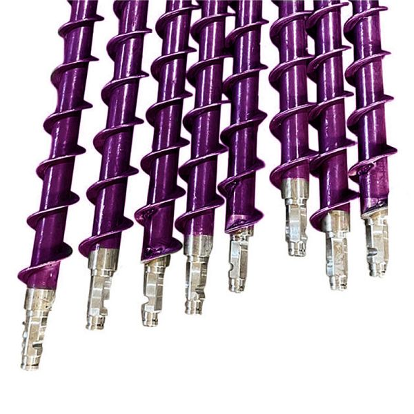 Spiral DTH Drill Rod Coal Seam Drilling Threaded Drill Rod Twist Drill Pipe for Sale