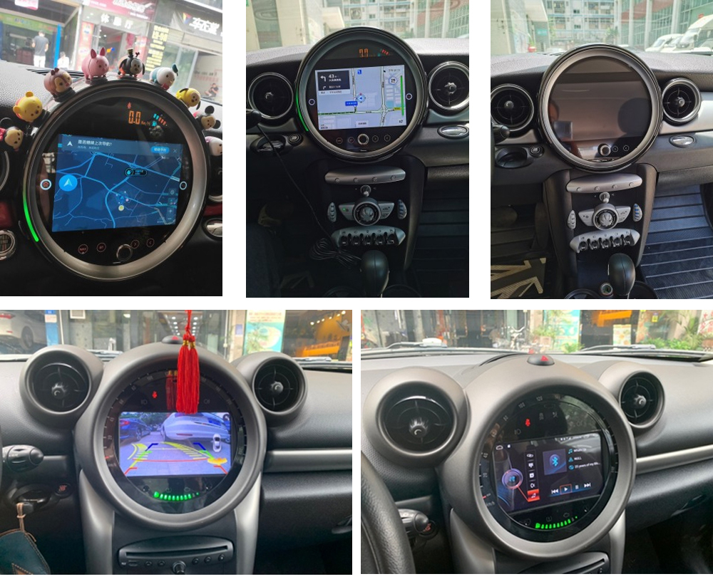 автомобильный радиоприемник андроида 1024X600 автоматический для бондаря R56 R60 2007 2014 BMW мини