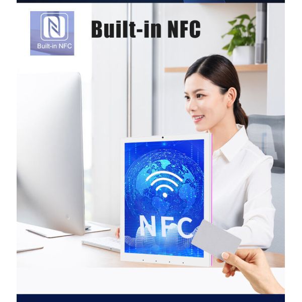 9.7 Inch RK3566 Android 13 Smart Home Control Tablet with POE and NFC for Wall Mounted Automation