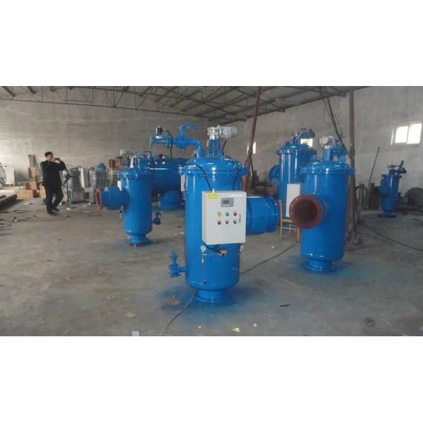 Logement industriel de filtre de carte de nettoyage d'individu de traitement de l'eau automatique