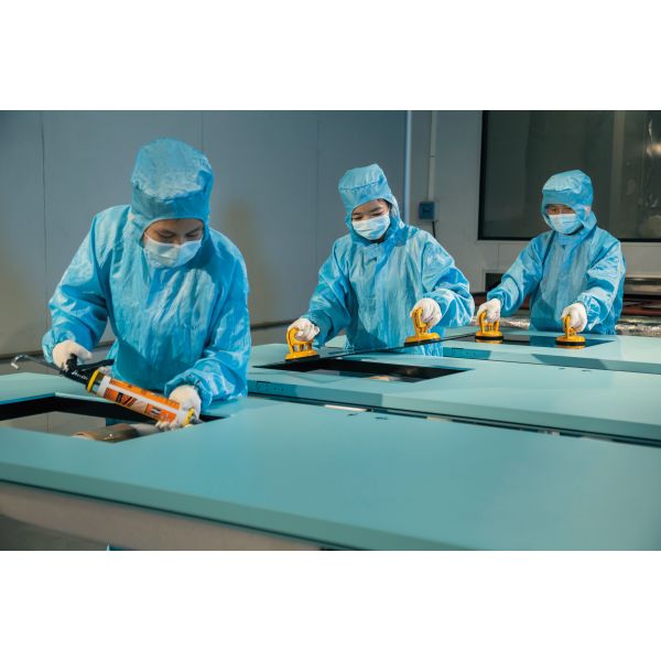 HUAAO ISO GMP Dust-Free PVC Wall Panel Modular Clean Room for Laboratories and Workshops FFU Clean Booth Assembly with Hard Wall