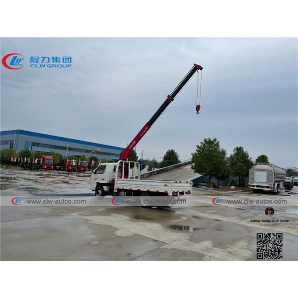 Тележка заграждения этапа Foton 1T 2T 3 гидравлическая телескопичная установила кран