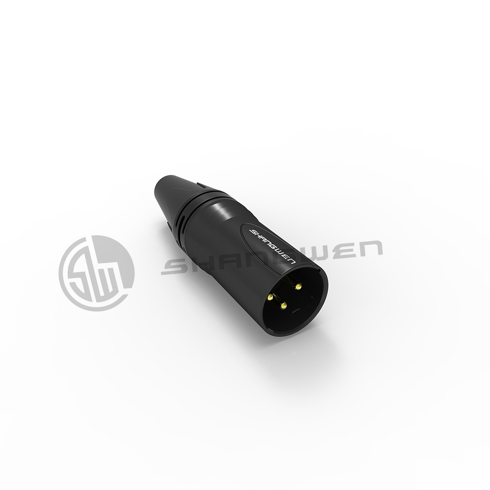 Устойчивый XLR соединитель Коррозионностойкие 3-конечные кабельные соединители Электрические