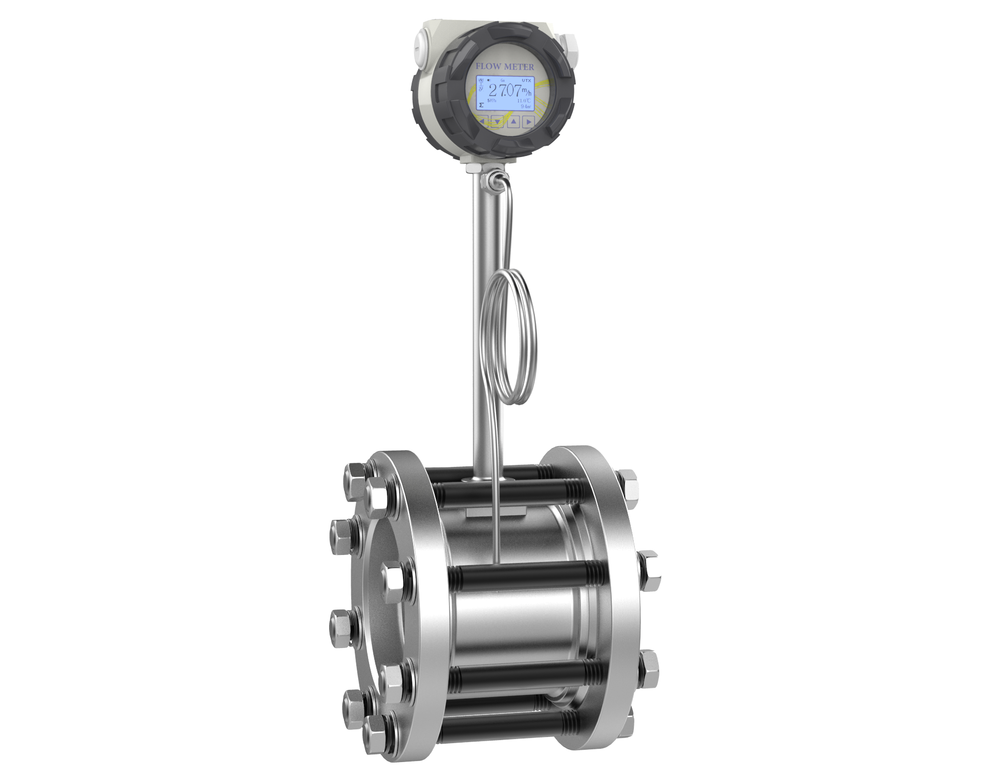 Flange Clamp Type Vortex Flow Meter