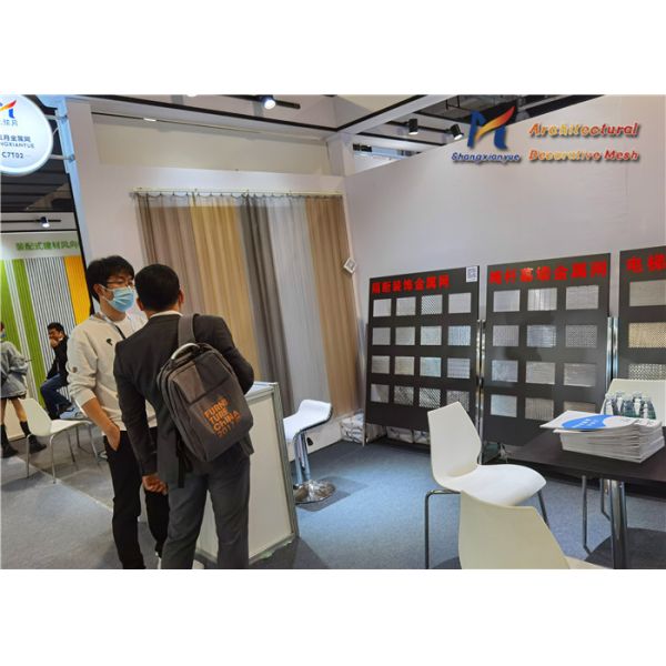 Wall Decorative Metal Mesh Sheets 8mm Decorative Brass Mesh Screen