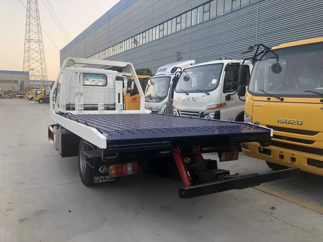 4tons 5tons 6tons 8tons Recovery Tow Truck , Wrecker Body And Truck 130HP