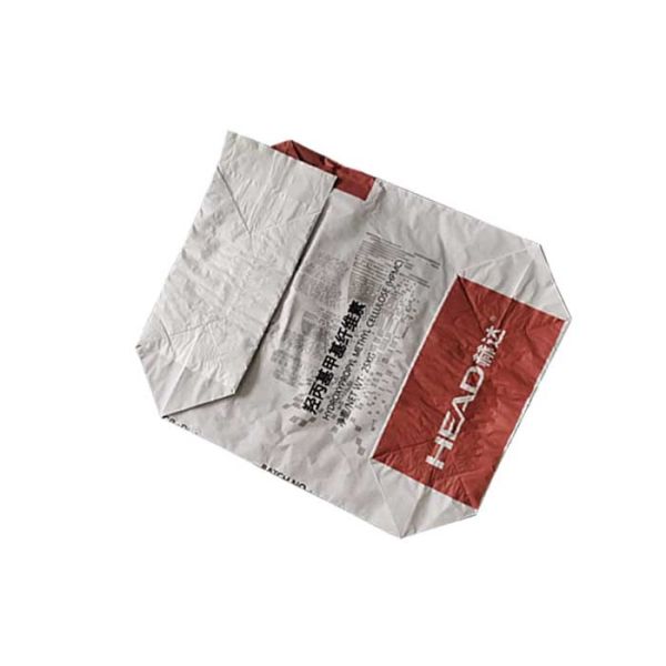 25KG 50KG Pasted Kraft Valve Paper Bags Dry Mortar Packaging