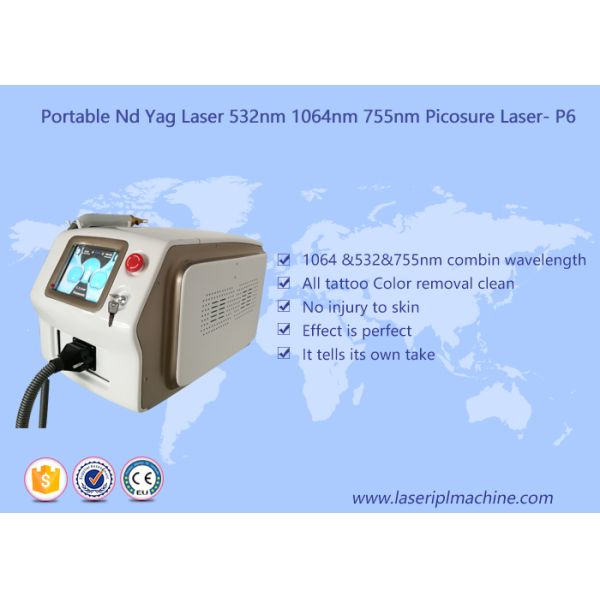 Customized 1064 Yag Laser Hair Removal , Nd Yag Laser Machine No Injury To Skin