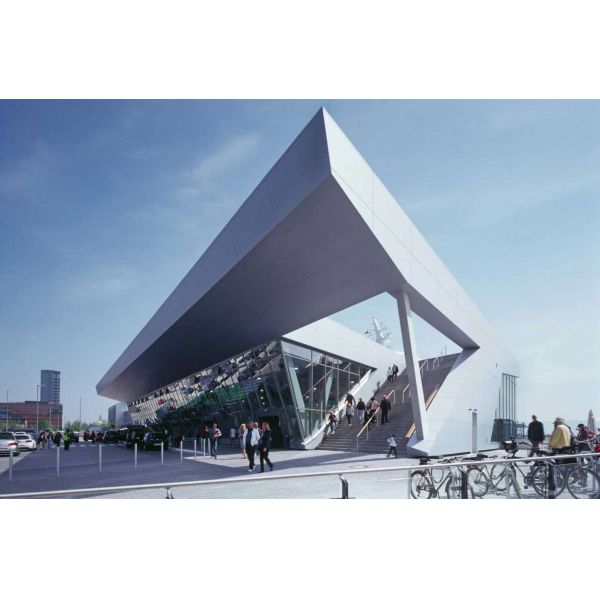 Prefabricated Aluminum Wall Panels Lightweight For Ready Installation Of Curtain Walls