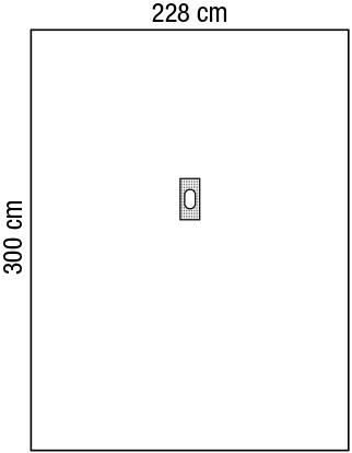 Quirúrgico disponible material de la extremidad superior de los PP SMS cubre con los tenedores del tubo