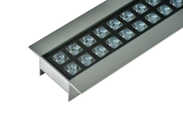 Lâmpada LED de fachada exterior Lava-parede 180W IK08 Proteção contra impactos