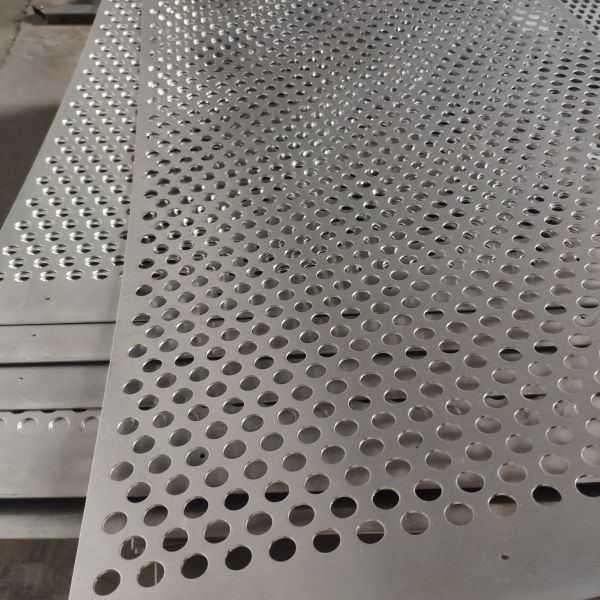 SUS 201 Decorative Metal Perforated SS Plate Dutch Weave