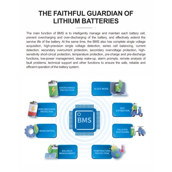 Ternary Battery Management Solution Lithium Ion BMS 12V-100V OEM