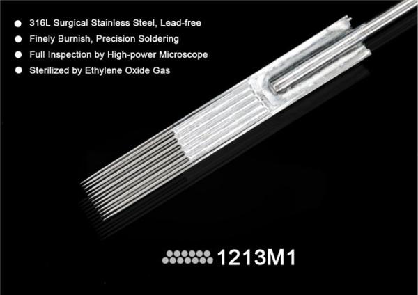Precision Premium Tattoo Needles 1213M1 Sterilized 3 Round Liner 3RL 5RL 7RL For Outlines