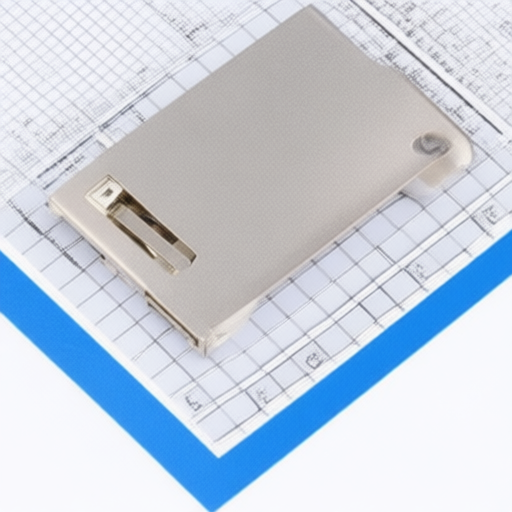 SD short card patch copper shell type HDGC K-ZD-101PWB suitable for industrial electronic equipment