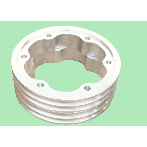 OEM Pulley Bracket Metal Casting Parts , Precision Machined Parts