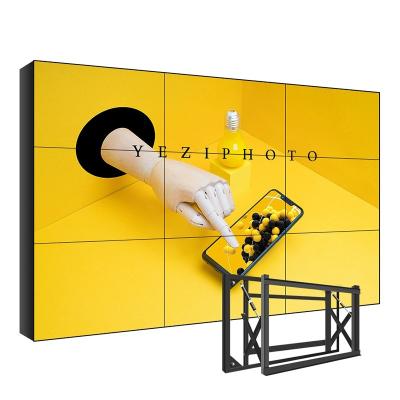 DLP Customized 4*4 Video Wall Panel With Full HD Resolution RGB Stripe 49inch Screen