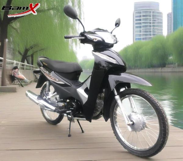Chrome Vintage Trail Sportbike Dirt Bikes 110cc Motorcycle Super CUB Bike