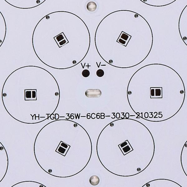 Aluminium 24v Light LED MCPCB Copper Thickness 0.5OZ 1OZ 1.5OZ