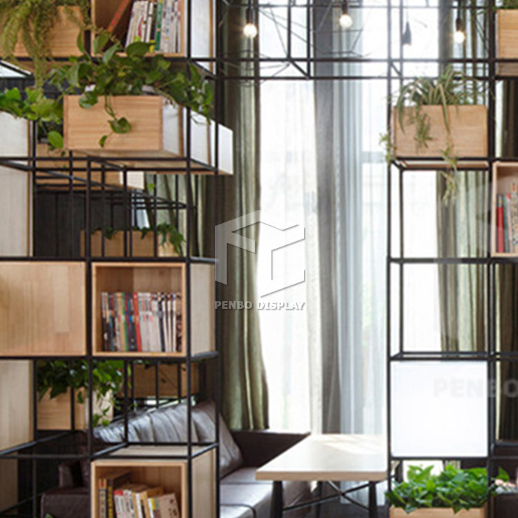 Белый огнеупорный OEM дисплея кофейни MDF 5mm оборудованный со светом СИД