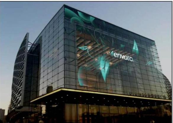 P16 High Transparent LED Display , Outdoor Video Glass Wall working Temperature -10~40℃