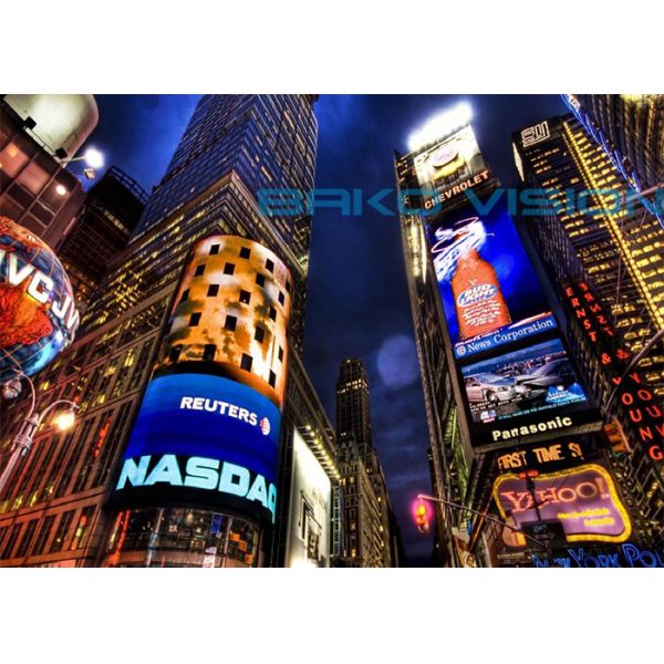 P10 Full Color Outdoor LED Billboard Fixed Installation LED Display for Advertising