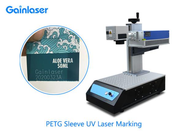 3W UV Laser Marking Machine Desktop Economic Price for Letter , Number , Logo , Picture