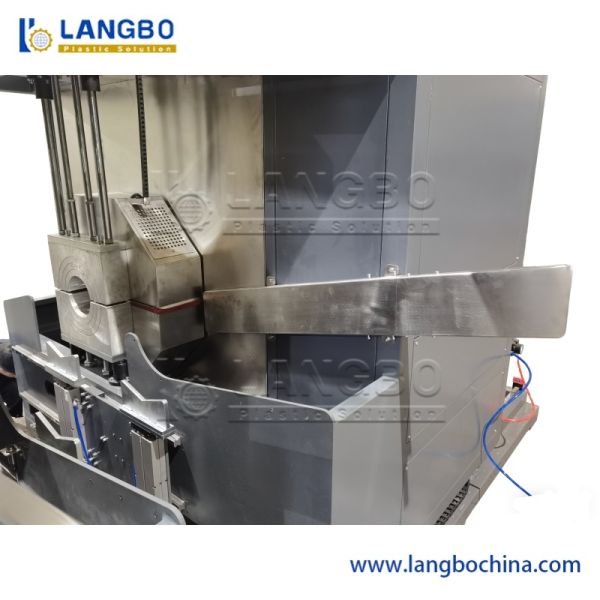 Automatic Plastic Pipe Threader Production Line PP PE PVC Pipe Threading Machine