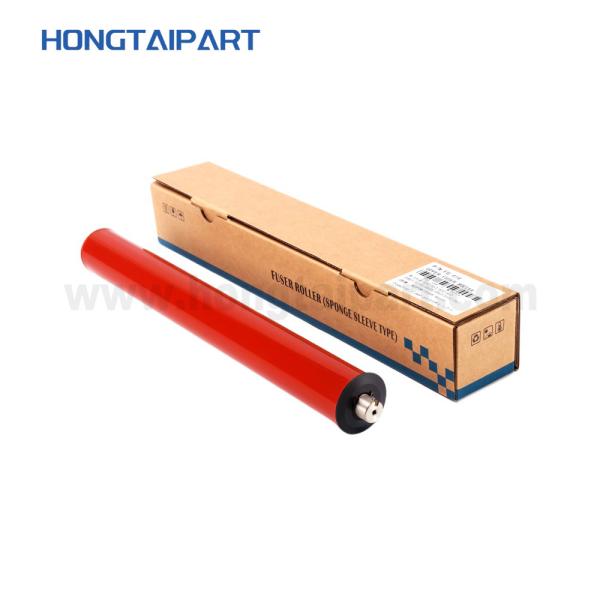 Rolo de fusor superior de HONGTAIPART com a luva para Konica Minolta Bizhub 554 654 754 rolo de calor da copiadora da cor de C451 C452 C652