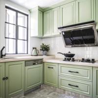 Armoires de cuisine 3D Armoires de cuisine de design moderne Ensembles complets
