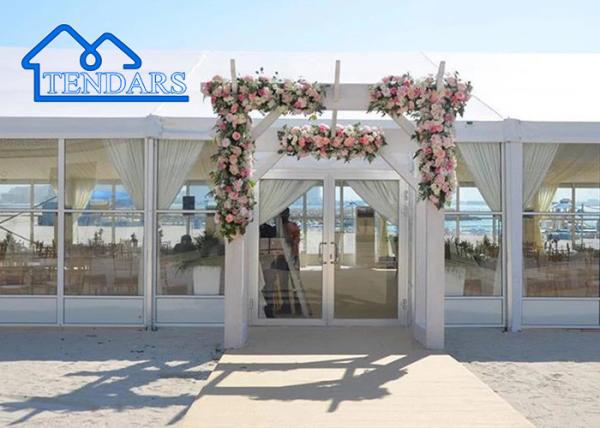 Tenda de casamento transparente com luzes 2000 lugares multiuso barata tenda de casamento ao ar livre