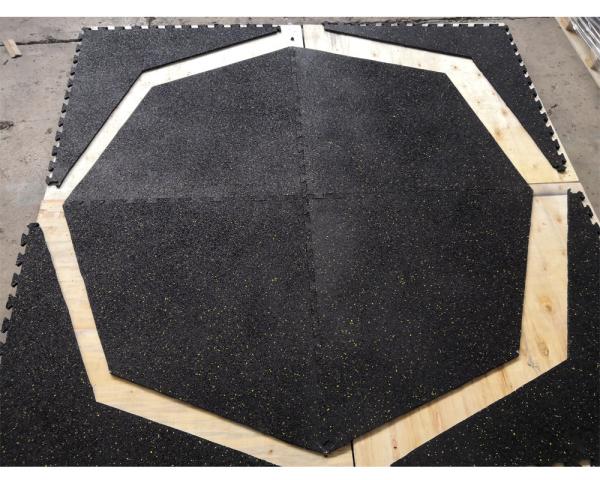 Black Rubber Grounding Mat Anti Slip Anti Static Custom Size Rubber Mats