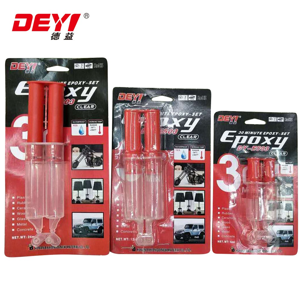 30 Minutes Clear Putter Two-Component Epoxy Resin Adhesive