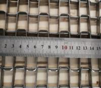 Fio liso Mesh For Bakery da correia de Flex Enrobe Stainless Steel Conveyor