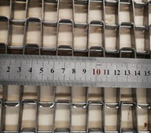 Fio liso Mesh For Bakery da correia de Flex Enrobe Stainless Steel Conveyor