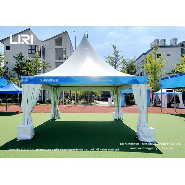 White Removable Event Wedding Party Marquee Gazebo Pagoda Tent 10x10m