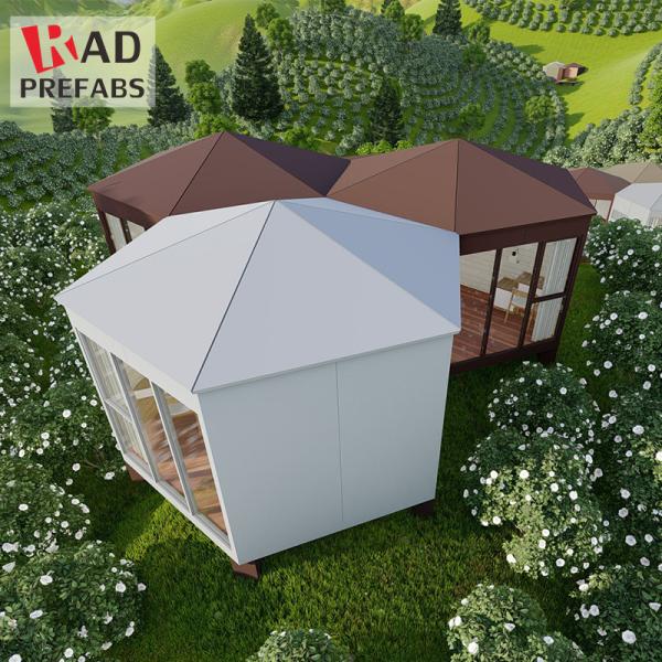 Rad Luxury Honeycomb Solar Fiberglass Tiny House For Resort, Restaurant