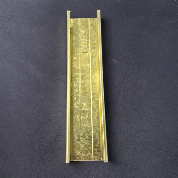 Customized Ceiling Profile Steel Metal Furring Channel C Stud U Track For Suspended Ceiling Grid