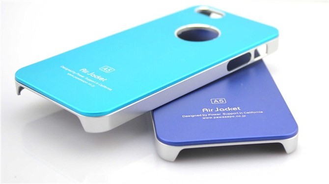 Metal Drawing PC Phone Case For Iphone5 With A Hole