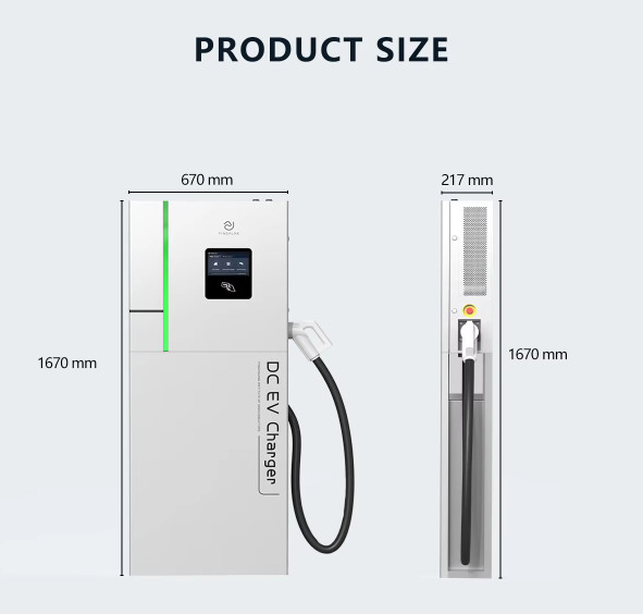 DC зарядная станция 30kw 40kw 50kw коммерческий быстрый зарядное устройство для электромобилей