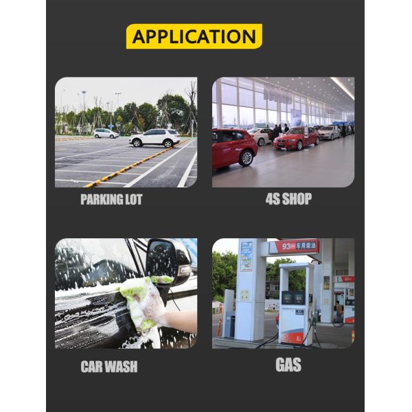 Car Cleaning 368*230*285cm Full Automatic Rollover Car Wash Machine Equipment with Style and 3 Brush System