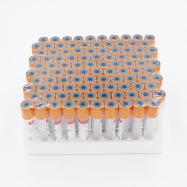 Single Use Clot Activator Tube Blood Collection Tube Sterile Glass Disposal Vacuum Blood Collection Tube