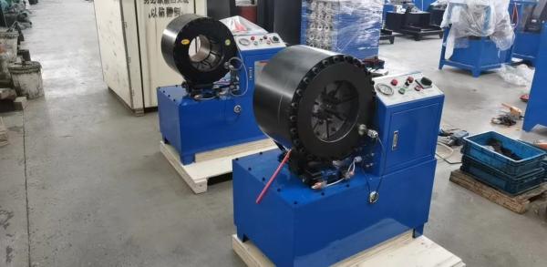 6 polegadas - o CE apropriado hidráulico alto da imprensa do frisador 4-150mm da mangueira da pressão certificou FY-150