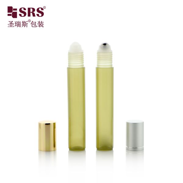 RPA 15ML Injection Custom Color PP Roller Ball Bottle For Eye Serum Gel