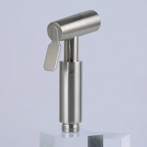 High Pressure Wall Mounted Bathroom Bidet Spay Faucet with Toilet Hand Shower Holder