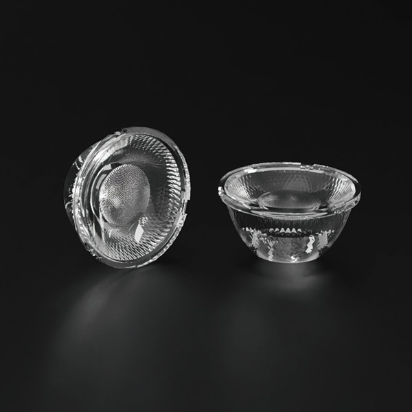 15° Narrow Viewing Angle LED Spotlight Lens with 93% High Efficiency and PMMA Material for COB Light Sources