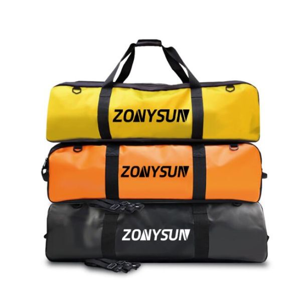 100*25*50cm Diving Long PVC 500D Fin Backpack waterproof duffel bag